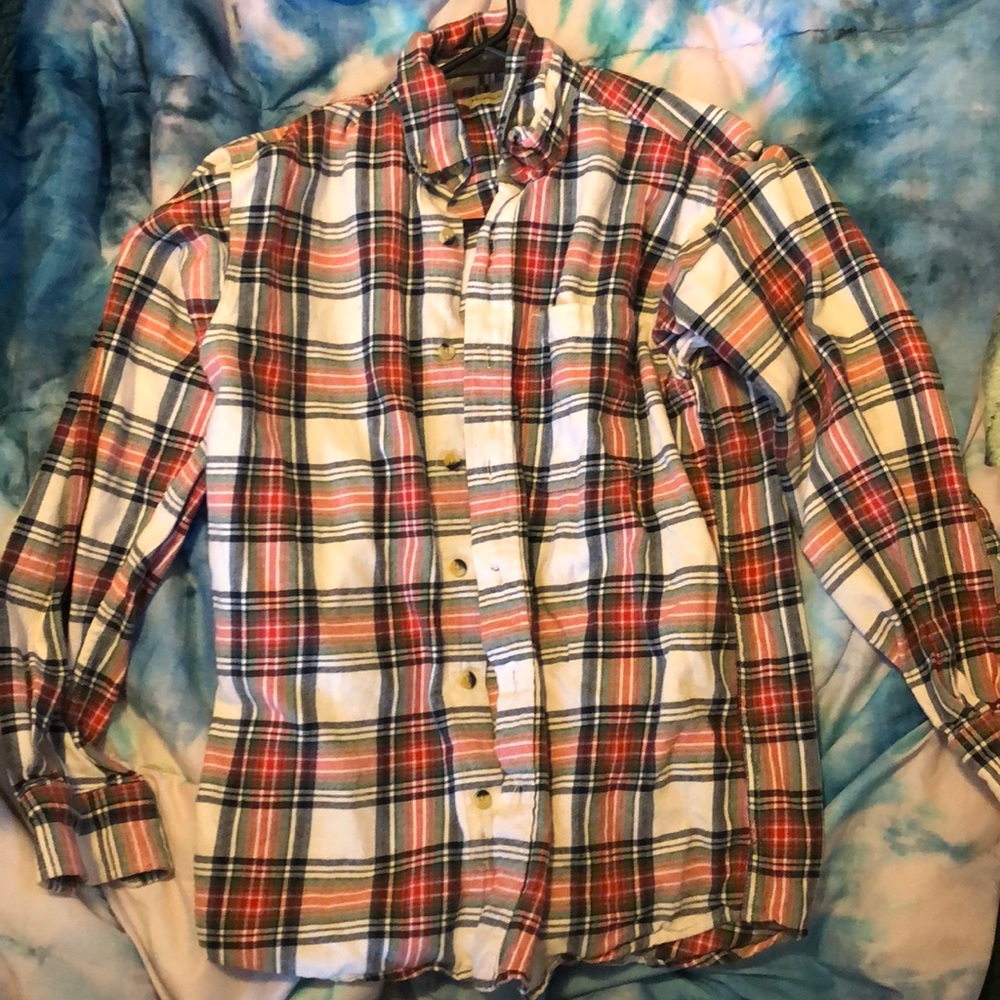 Flannel, bought at Llbean